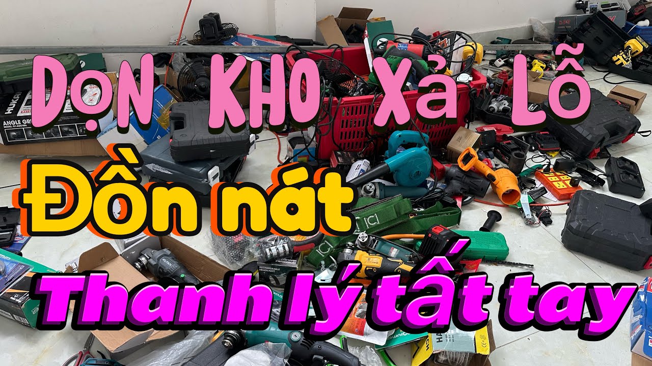 Dọn kho xả lỗ hàng tồn ĐÁ MÀI NHẬT máy khoan mài bin máy hàn máy rửa xe giá ve chai