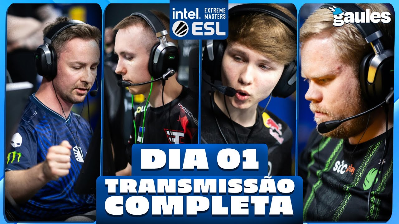 IEM Dallas 2024 Dia 1 - COM Gaules TRANSMISSÃO COMPLETA!