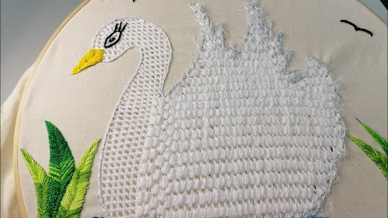 Rellenando un lindo cisne! 🦢🦢