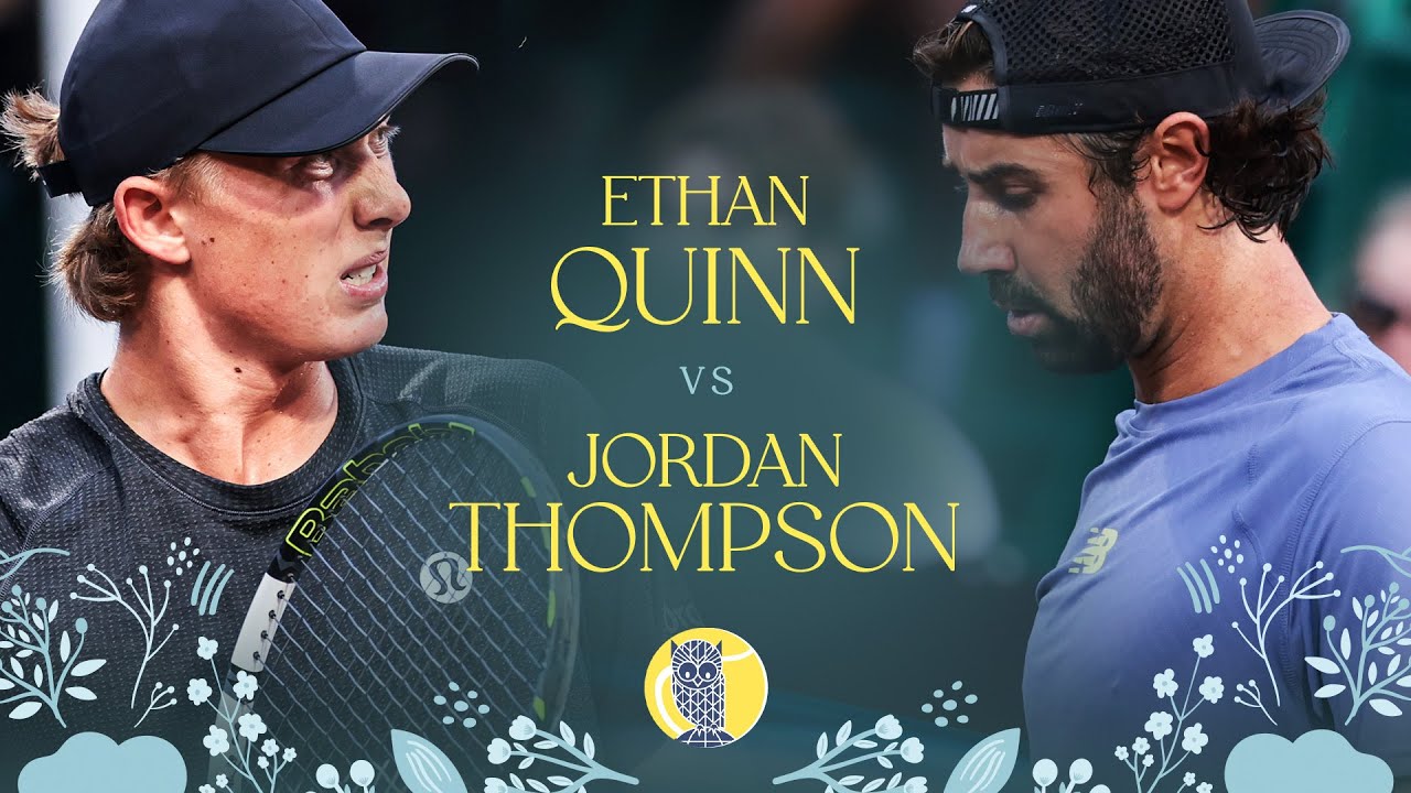 Ethan Quinn vs Jordan Thompson | First Round Highlights | 2025 U.S. Clay