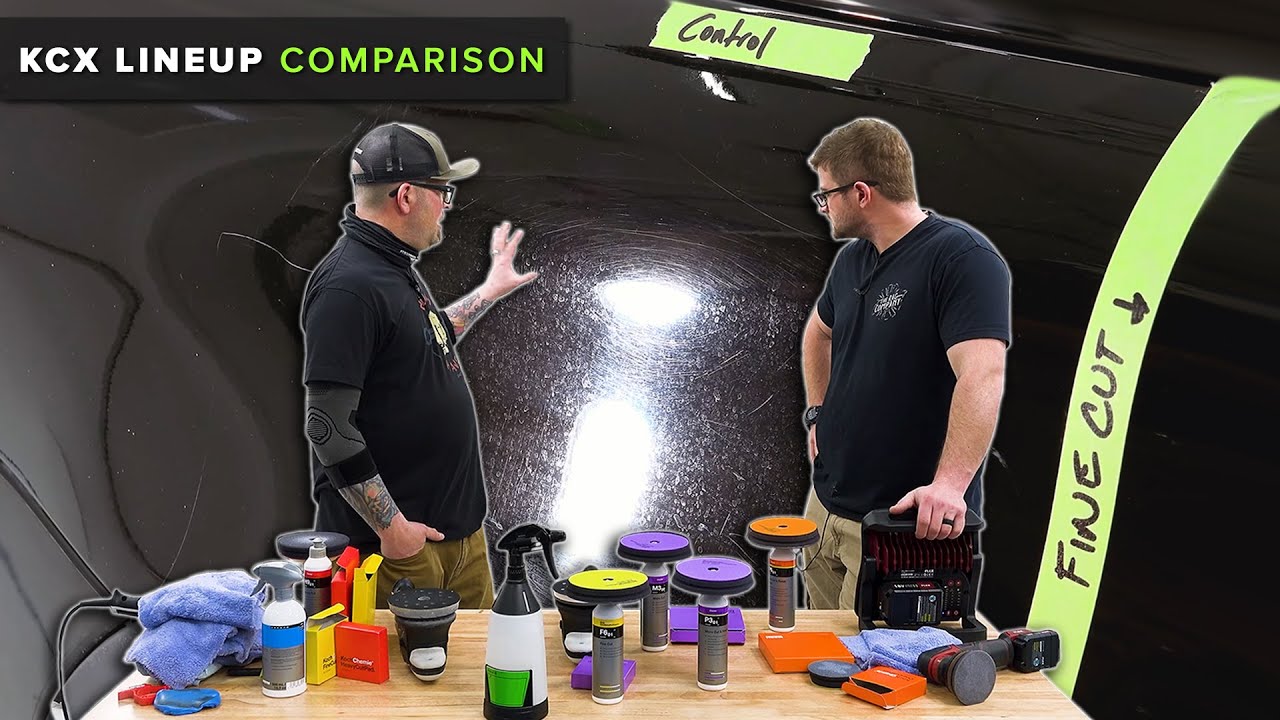 Let's GET RID of these Scratches & Swirls!! | COMPARING KCX Polishes & Compounds