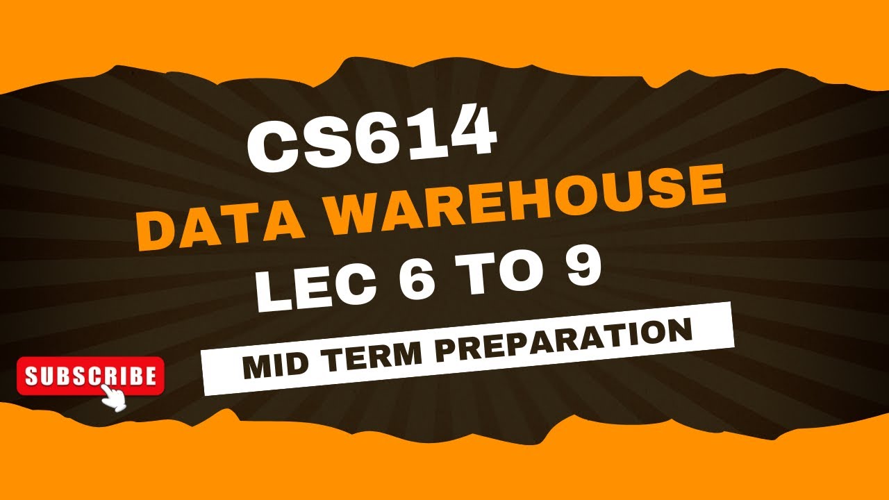 CS614 Lecture 6 to 9 | CS614 mid term preparation | cs614 short lectures | cs614 lecture 6,7,8,9