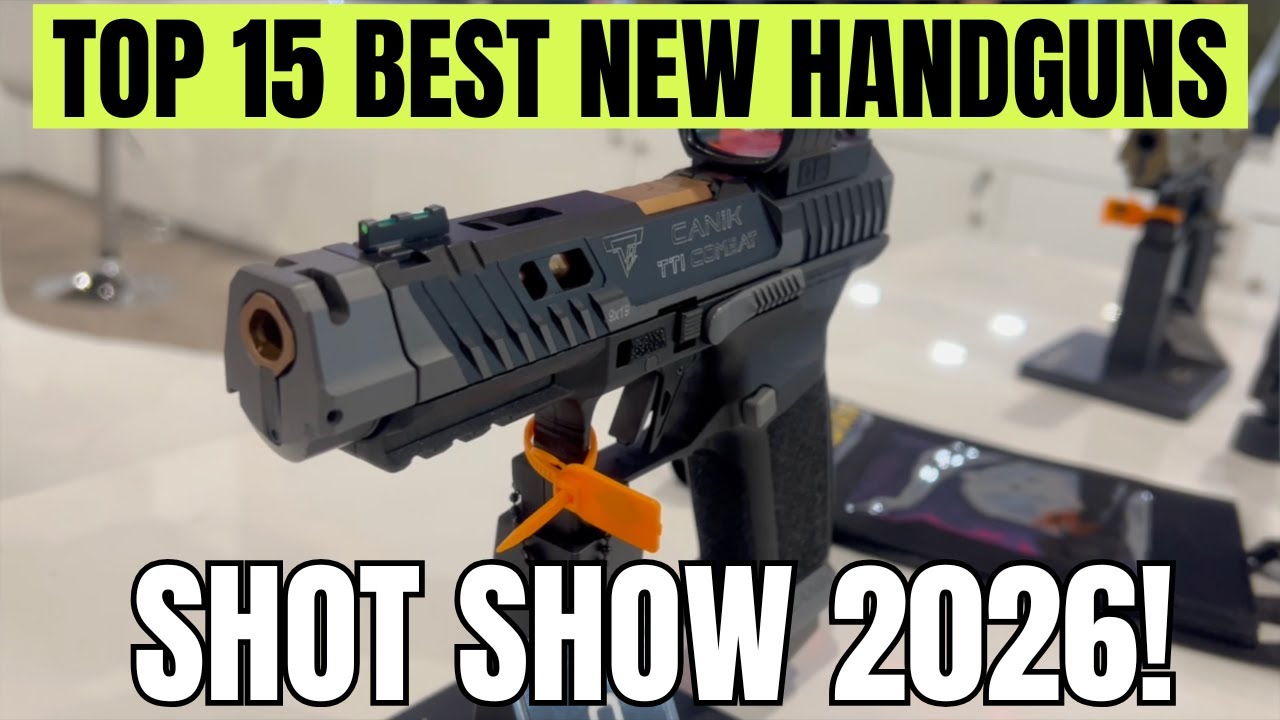 Топ-15 лучших НОВЫХ пистолетов на выставке Shot Show 2026