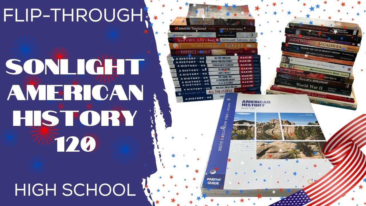 Пролистывание - История США SONLIGHT 120 - История США для старшей школы #домашнееобучениестаршая...