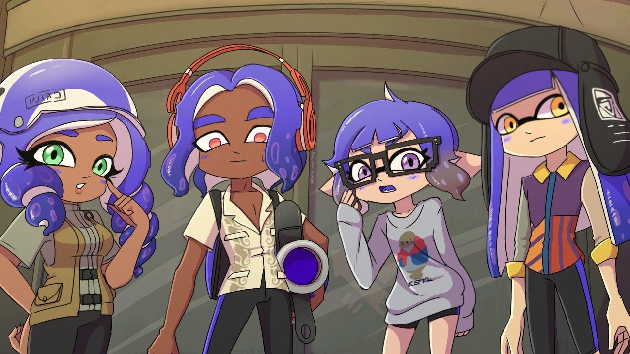 Splattack! The Rivalry Starts !!! {Splatoon Animation}