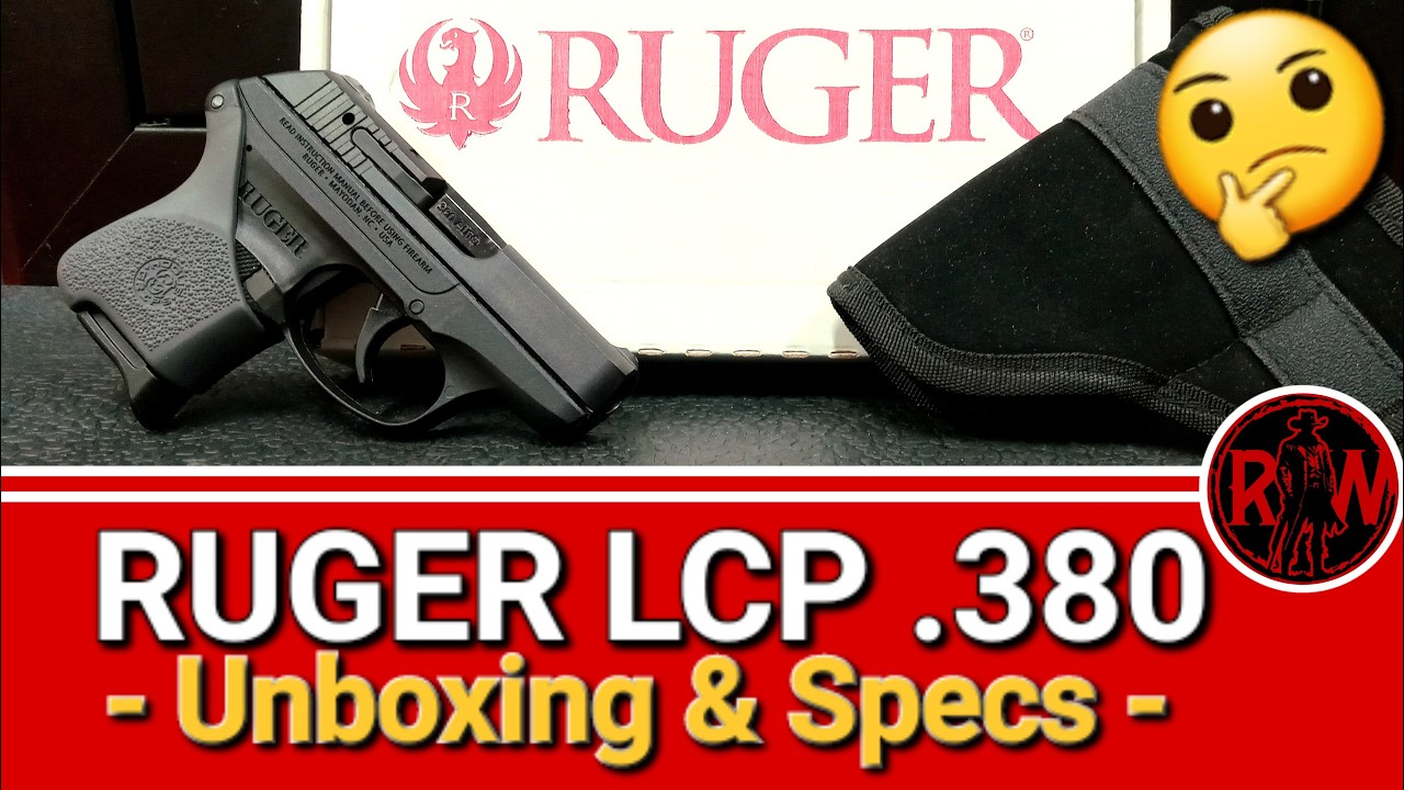 Ruger LCP .380 Unboxing & Specs