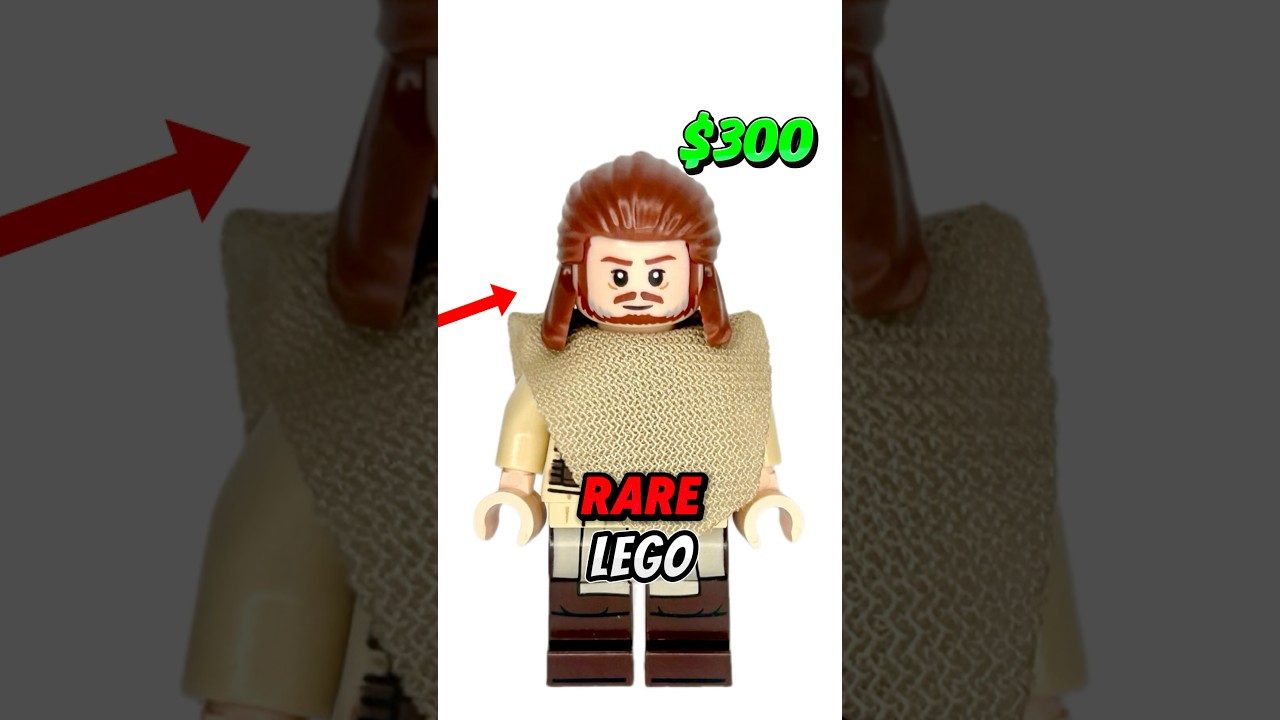 How To Find RARE Lego Star Wars Qui Gon Jinn Minifigure #lego #legostarwars #starwars #shorts