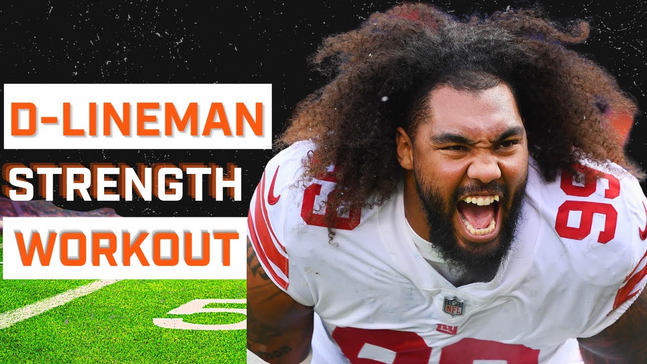 Football Strength WORKOUT | Defensive Lineman