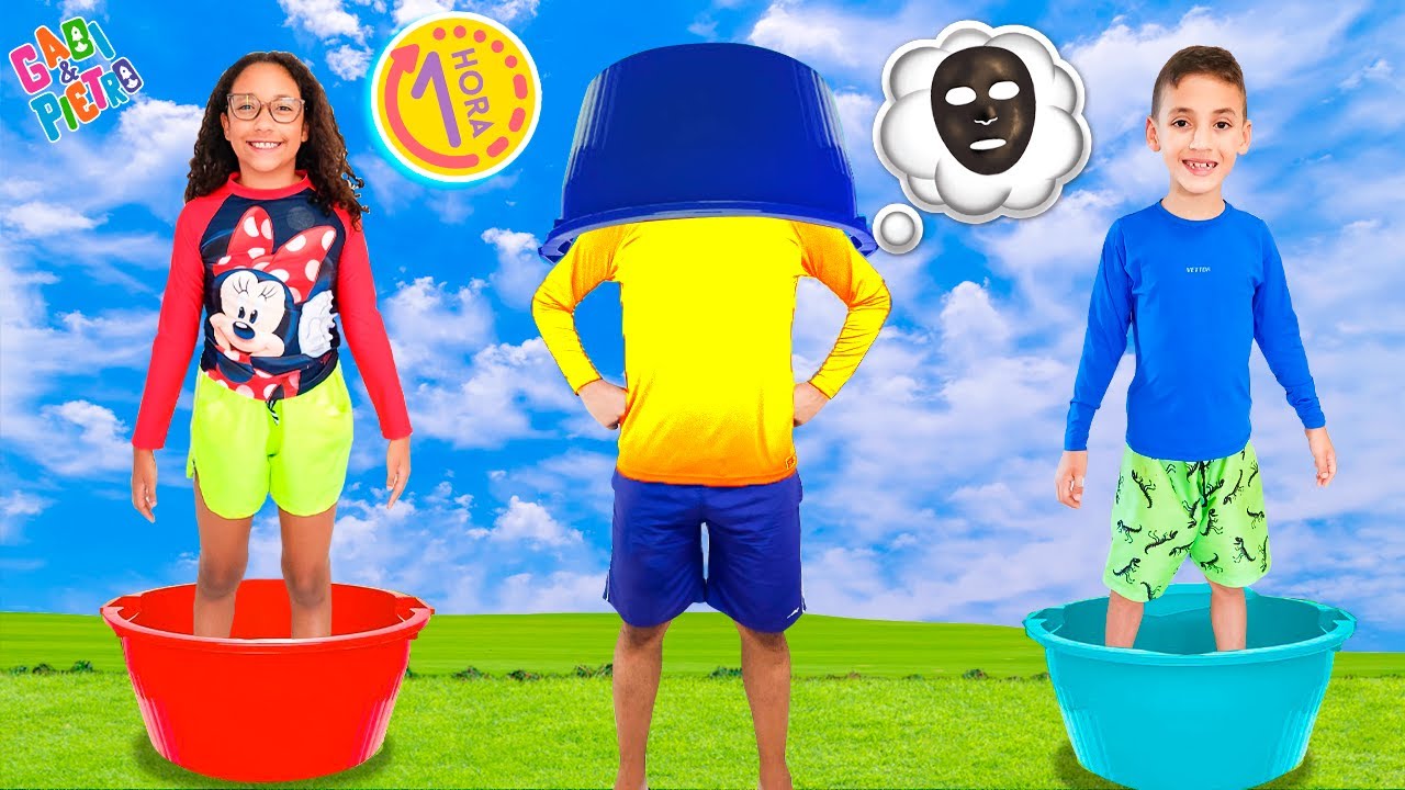 Gabi e Pietro As melhores histórias engraçadas para crianças