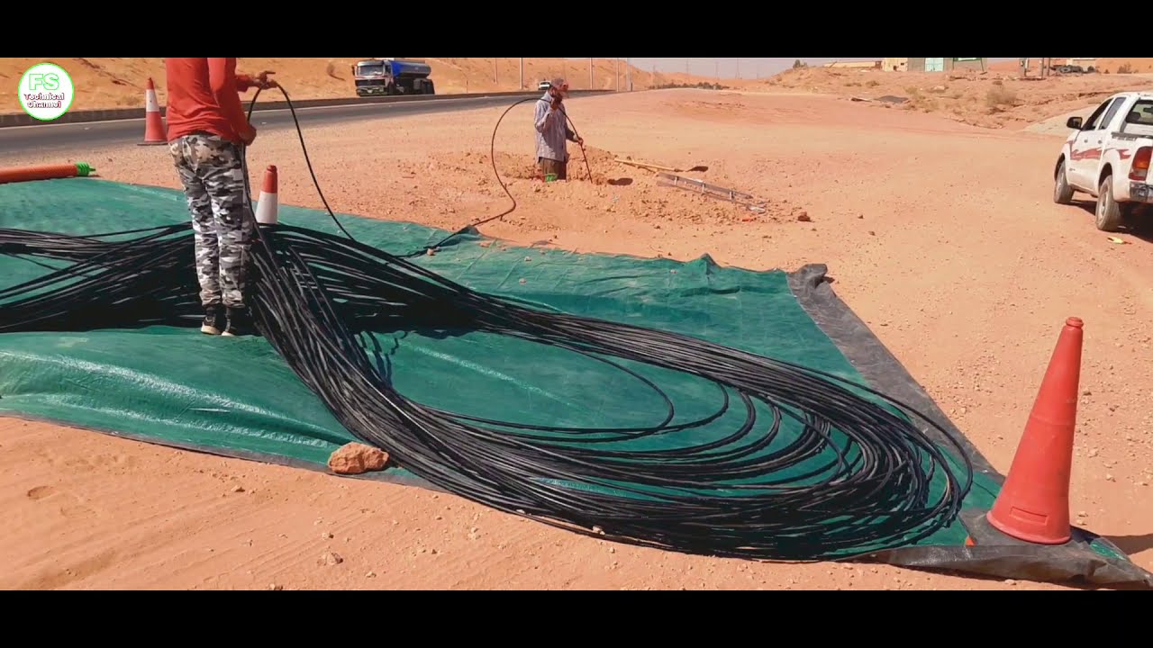 Optical Fiber cable Blowing #FazalsubhanTechnicalChannel