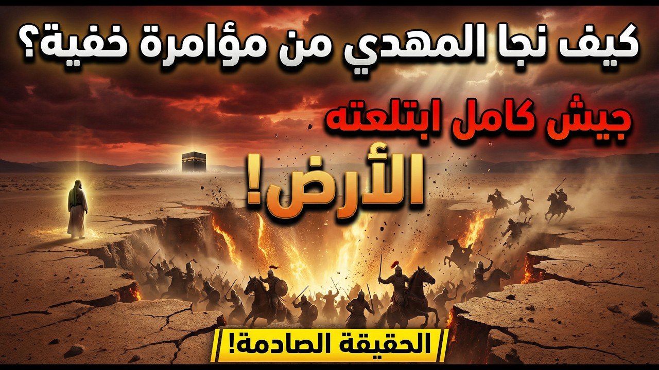 كيف نجا المهدي من مؤامرة خفية؟ جيش كامل ابتلعته الأرض! الحقيقة الصادمة