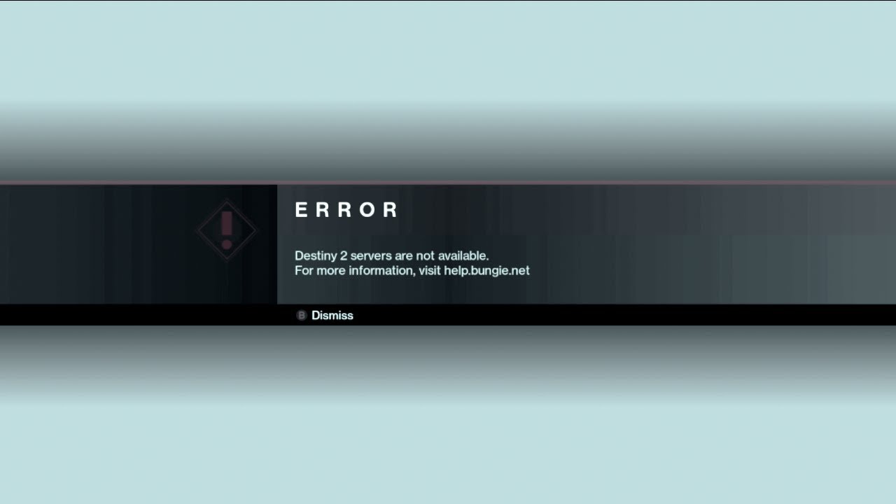 Когда серверы Destiny 2 выходят из строя