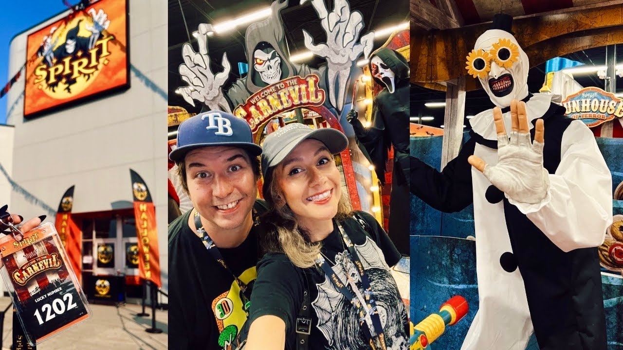 SPIRIT HALLOWEEN 2024 GRAND OPENING!🎃 Flagship Store Tour!✨ Animatronics, Costumes, & More!🖤