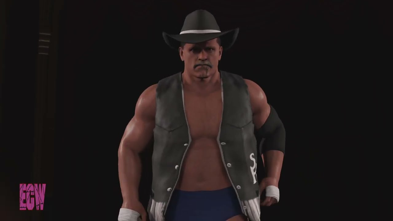 WWE 2K22 Extreme Rules Stan Hansen VS Terry Funk Hardcore Championship
