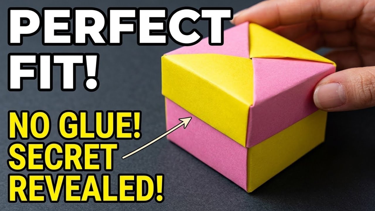 Modular Origami Box with Lid Instructions (Tomoko Fuse)