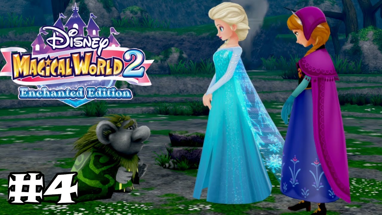 Disney magical world 2 enchanted edition gameplay walkthrough part 4- frozen & snow white
