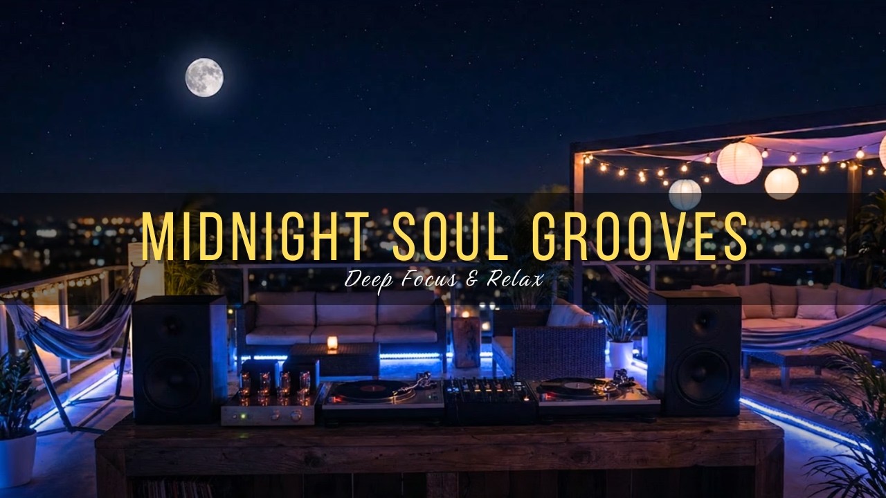 Moonlit Rooftop Soul Jazz Grooves for Chill Nights & Deep Focus