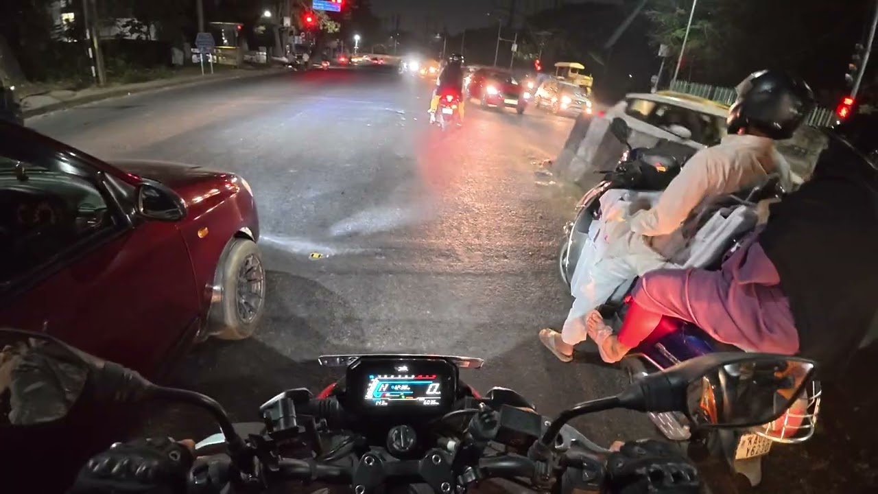 Day 133 — Ride in the Dark | TVS Raider Night Ride | Daily Motovlog India | Part 3