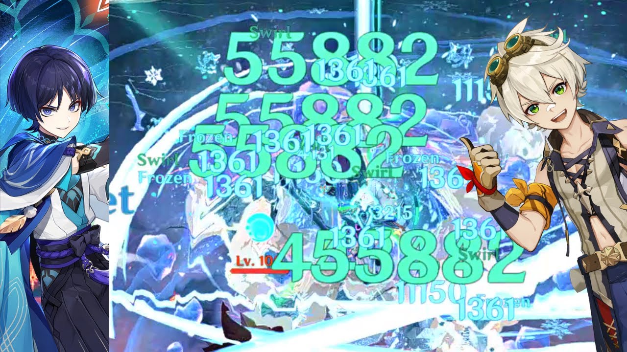 PYRO meets FREEZE 🔥❄️ + OMEN EXTENDED ✨(C0 Wanderer)