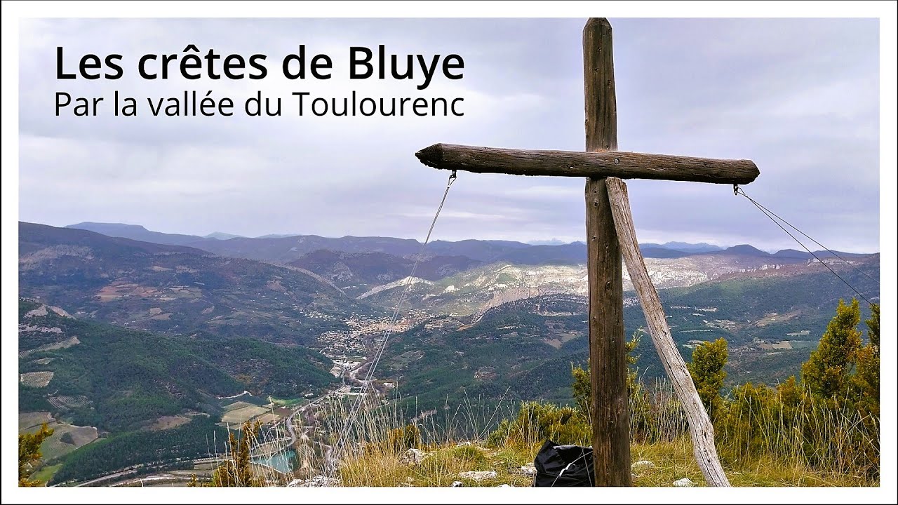 Les crêtes de Bluye par la vallée du Toulourenc