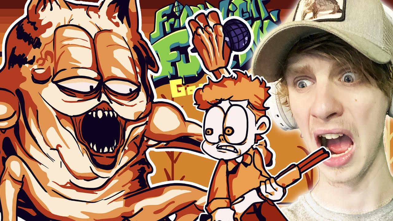Gorefield a TERRIFYING CreepyPasta...  Friday Night Funkin' VS (FNF' Vs Gorefield)