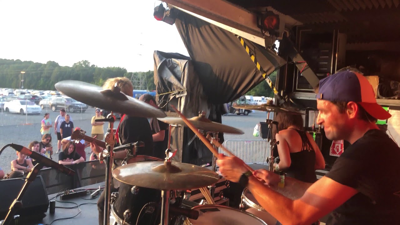 Summer Wars - Full Set - Drum Cam - Warped Tour 2018