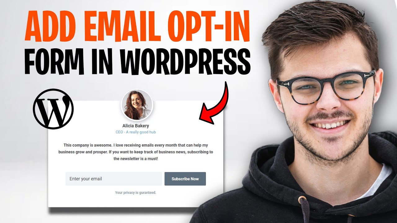 Как добавить форму подписки на рассылку по электронной почте в WordPress (2026) ✅