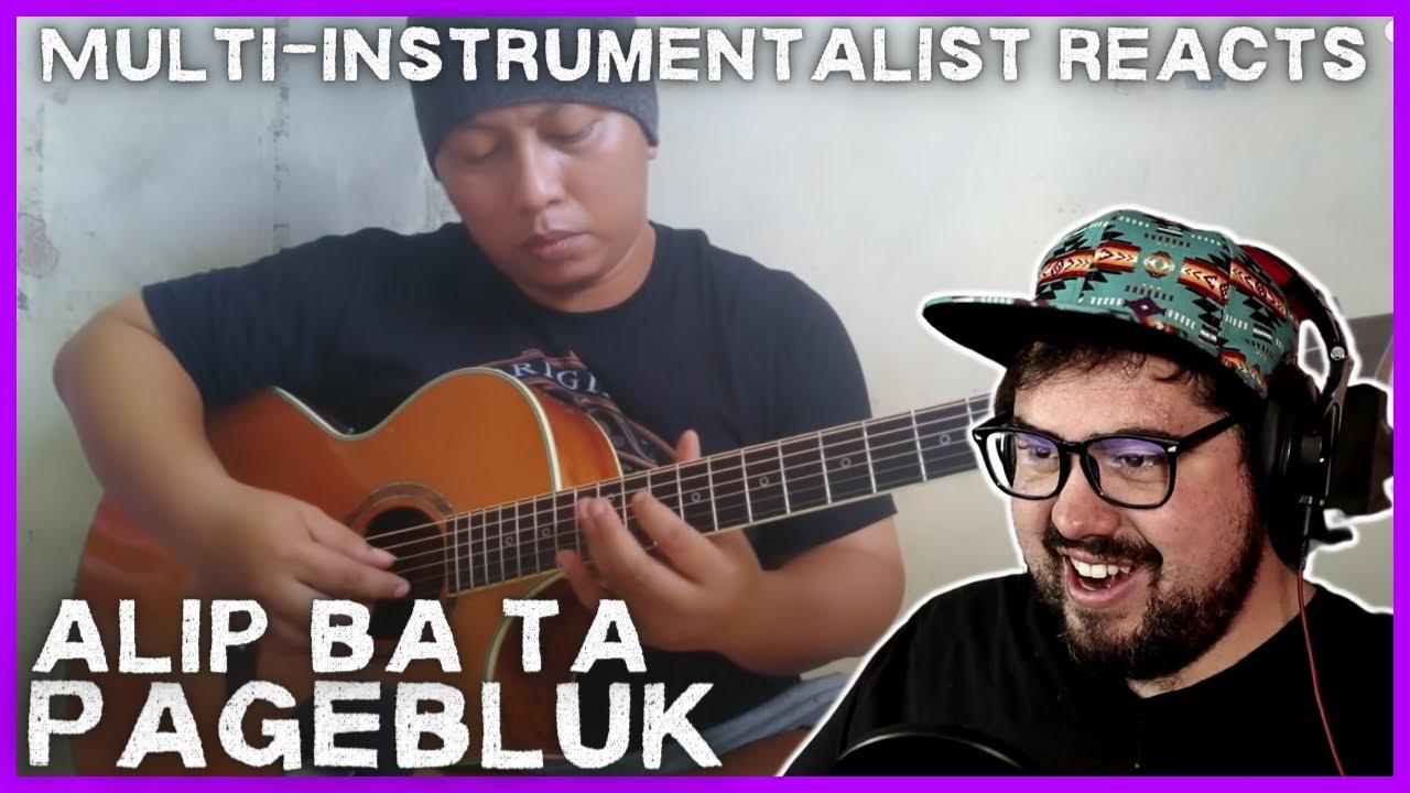 Alip Ba Ta 'Pagebluk' AMAZING Fingerstyle Acoustic Guitar! Musician Reaction + Analysis