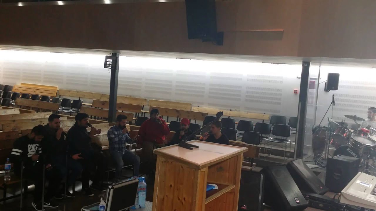 Ensayo coro regional de Barcelona!