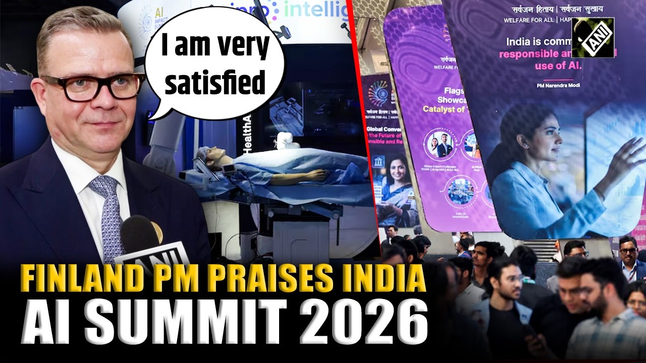 WATCH: Finland’s Orpo hails India AI Summit and productive PM Modi meeting