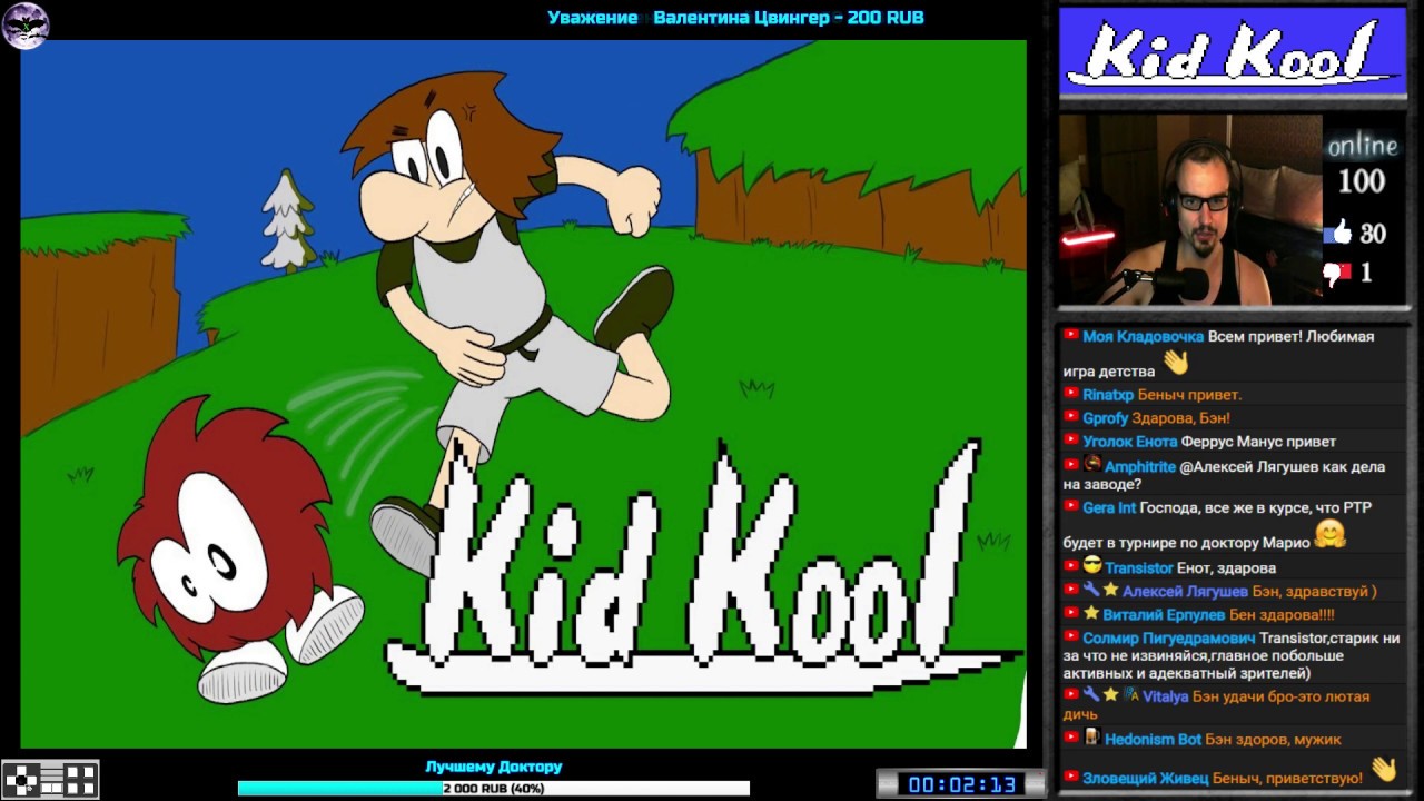 Kid Kool прохождение | Игра на (Dendy, Nes, Famicom 8 bit) Стрим 1988 RUS