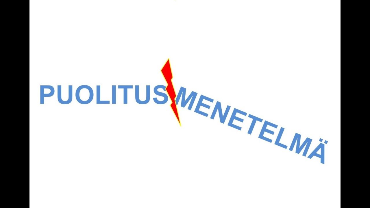 Puolitusmenetelmä
