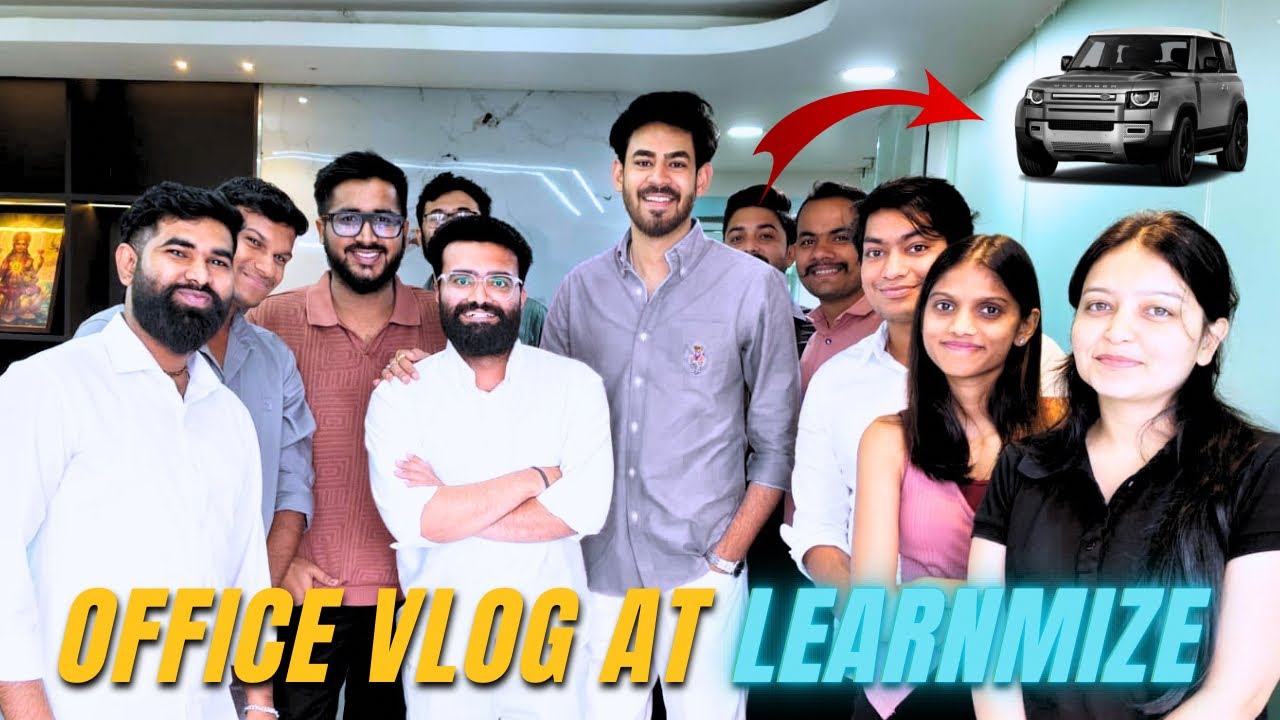 Office Day With Me AT LEARNMIZE 🥳❤️‍🔥