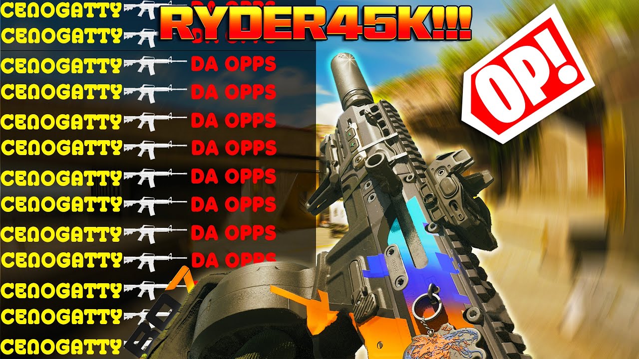 *NEW *Black Ops 7 This  Ryden 45K Class Set Up Is BEAST!!!!!!!😈😈😈😈😈