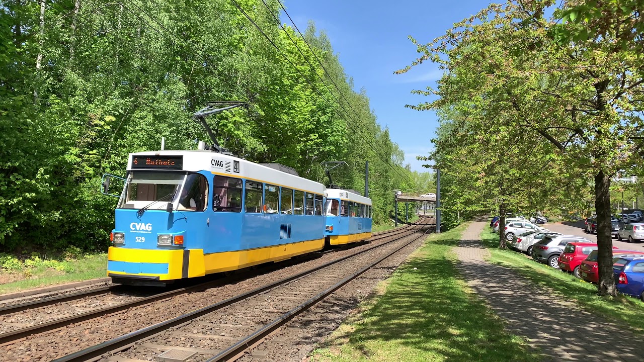 Chemnitzer Straßenbahn Mai 2020 Linie 5 Hutholz   Gablenz