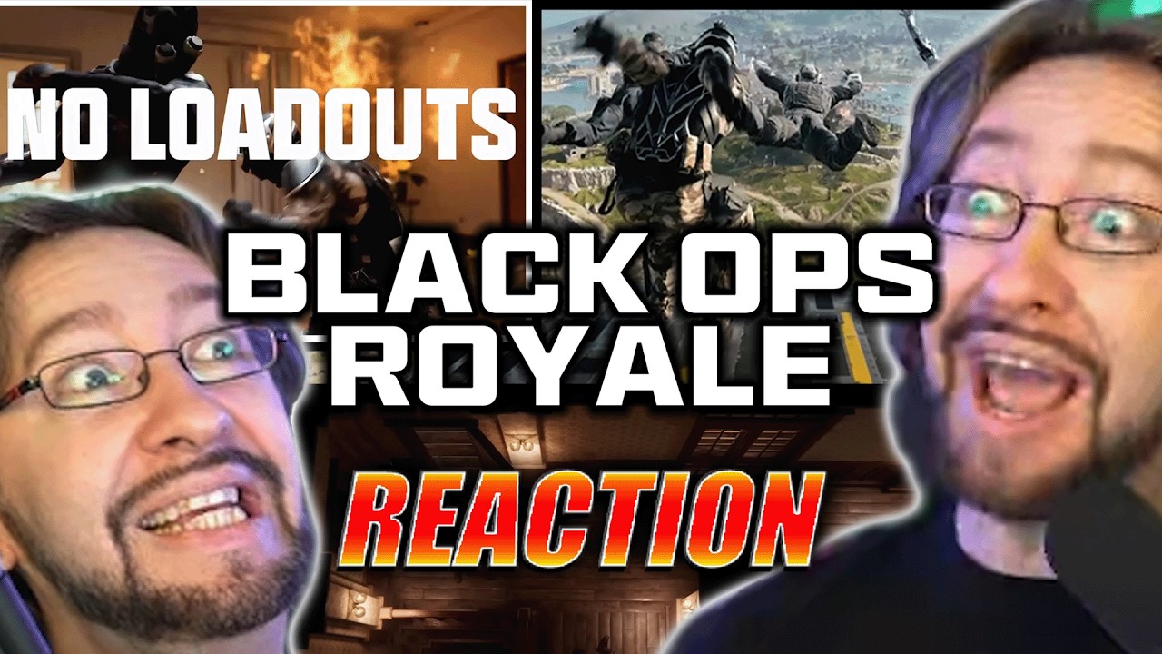 MAX REACTS: BLACKOUT IS BACK!!! - Black Ops Royale