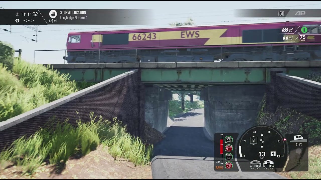 Taking a loaded Single Class 66 up the Lickey Incline - Birmingham Cross City - Train Sim World 3
