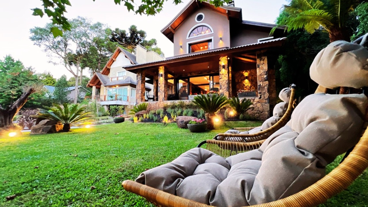 'CASA MANSA' LUGAR DE PAZ CASA DE LUXO E ACONCHEGO EM GRAMADO NA SERRA GAÚCHA