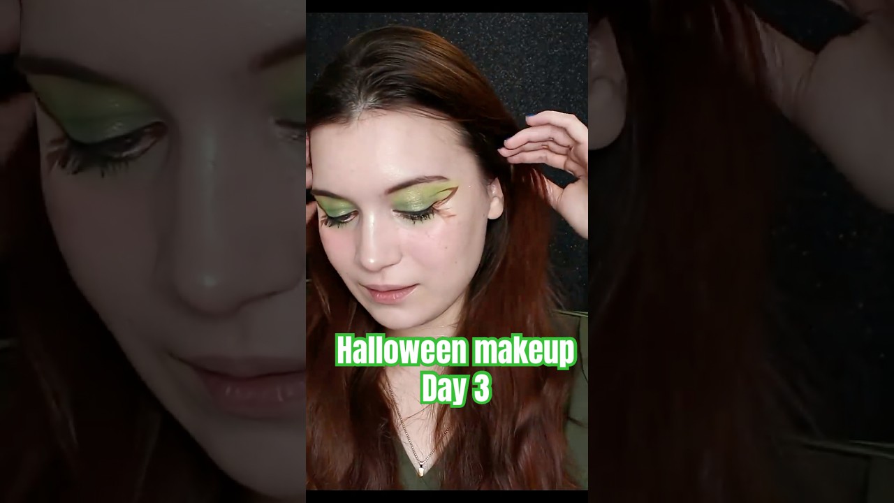 wood nymph makeup!! Halloween DAY 3  