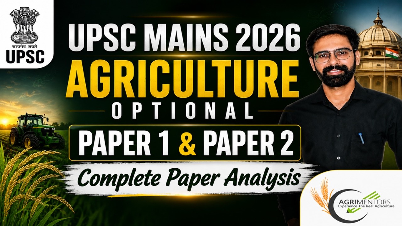 UPSC Mains 2026 Agriculture Optional Paper 1 & 2 | Complete Paper Analysis #Agriculture #UPSC #ADO