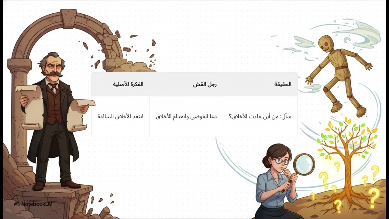 شرح مغالطة رجل القش - اول فيديو 💡