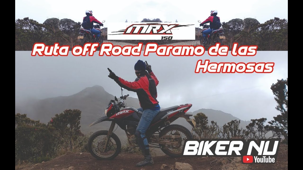 Off road en MRX 150 ❄️🏔[PARAMO DE LAS HERMOSAS] - trocha a Laguna Negra