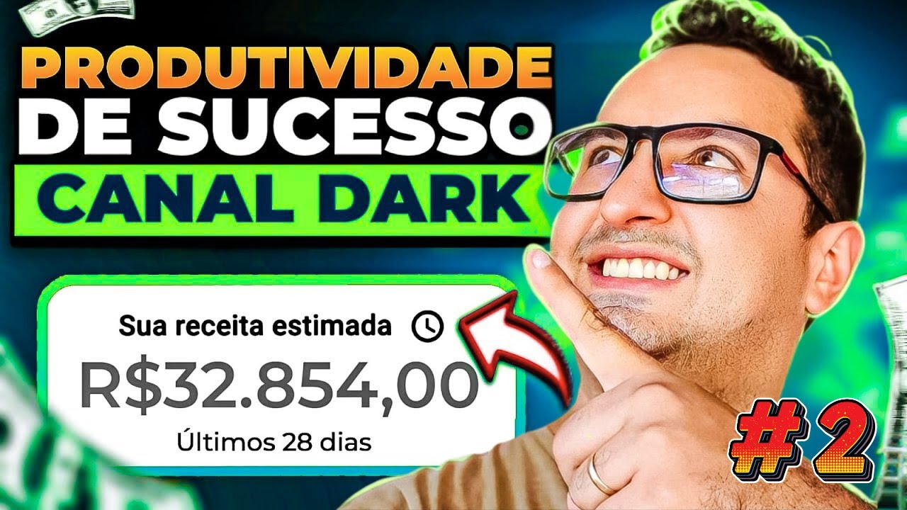 A PRODUTIVIDADE QUE TE FAZ PRODUZIR 3X MAIS VÍDEOS POR DIA PARA SEU CANAL DARK (SEM SE ESGOTAR) -PT2