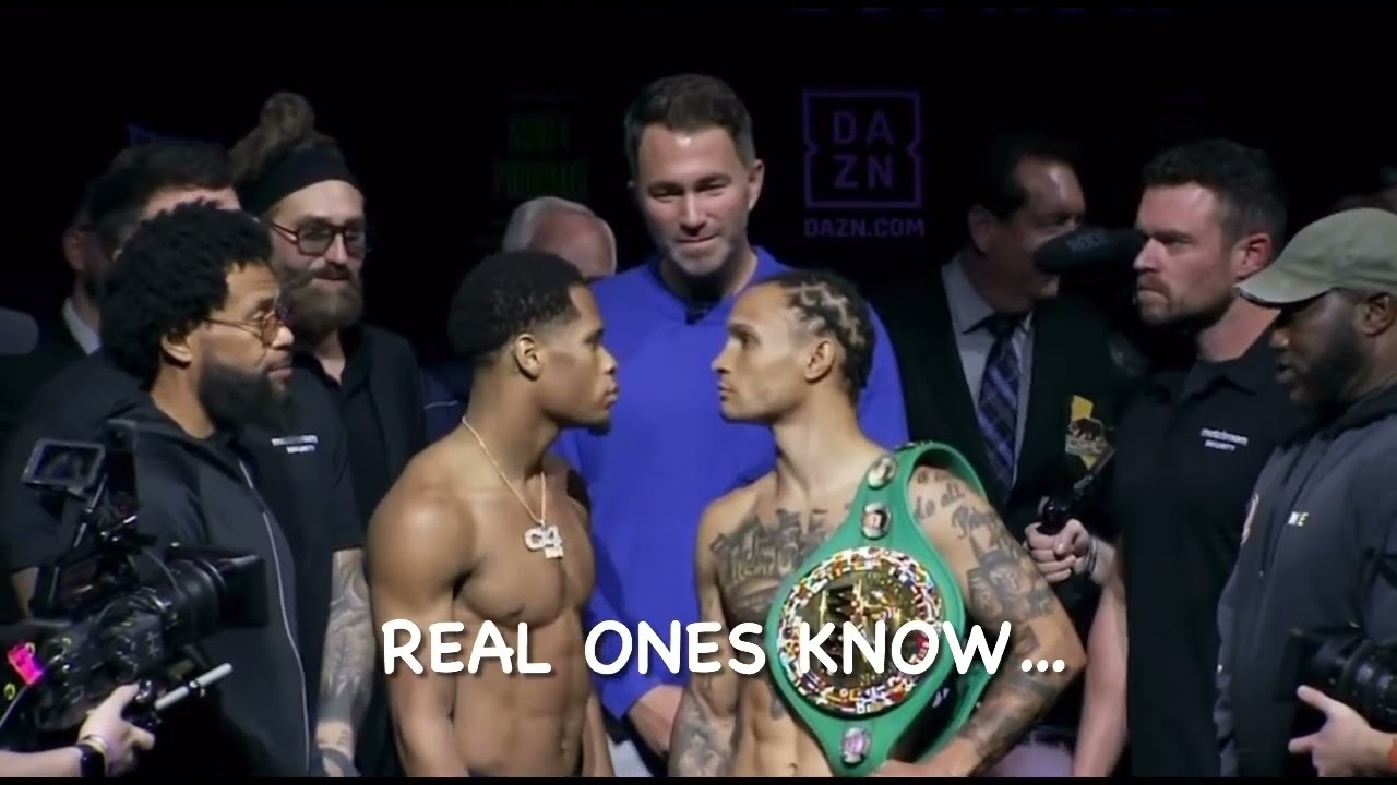 Devin Haney vs Regis Prograis INTENSE final face off&hellip;
