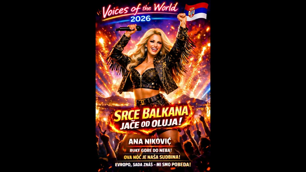 🎵 Serbia – Voices of the World 2026 – Semifinal 1 = Ana Niković  -Srce Balkana =