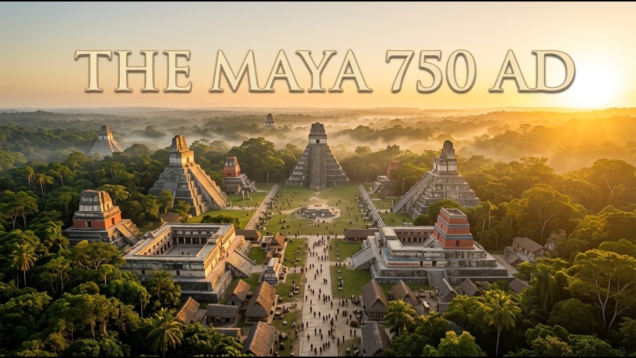 The Mayans at Their Peak | Reconstructed With AI