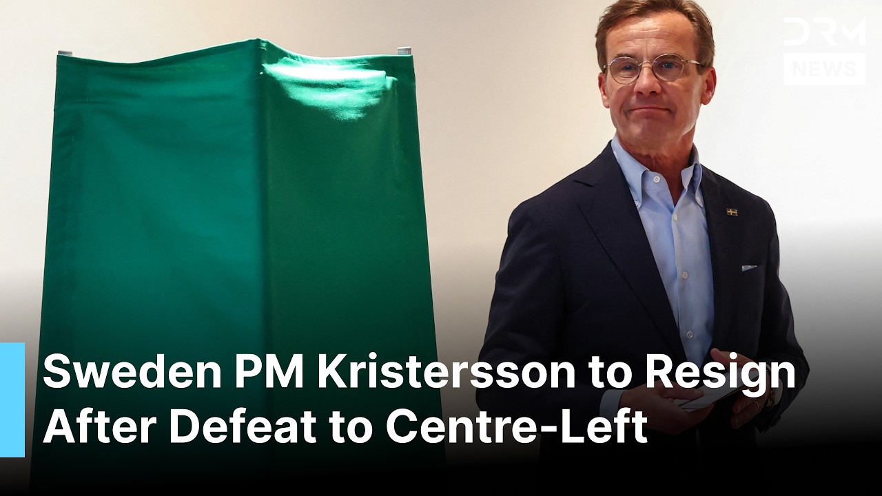 BREAKING NEWS: Sweden PM Ulf Kristersson Resigns After Narrow Election Defeat to Centre-Left | AC1G