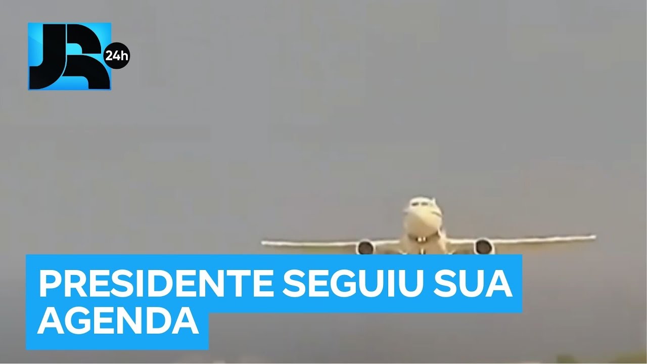 Avião que transportava Lula arremete durante tentativa de pouso em Sorocaba (SP)