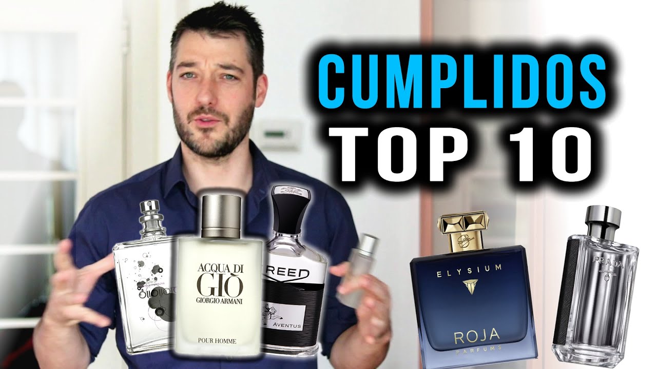 Los 10 perfumes de hombre con más cumplidos