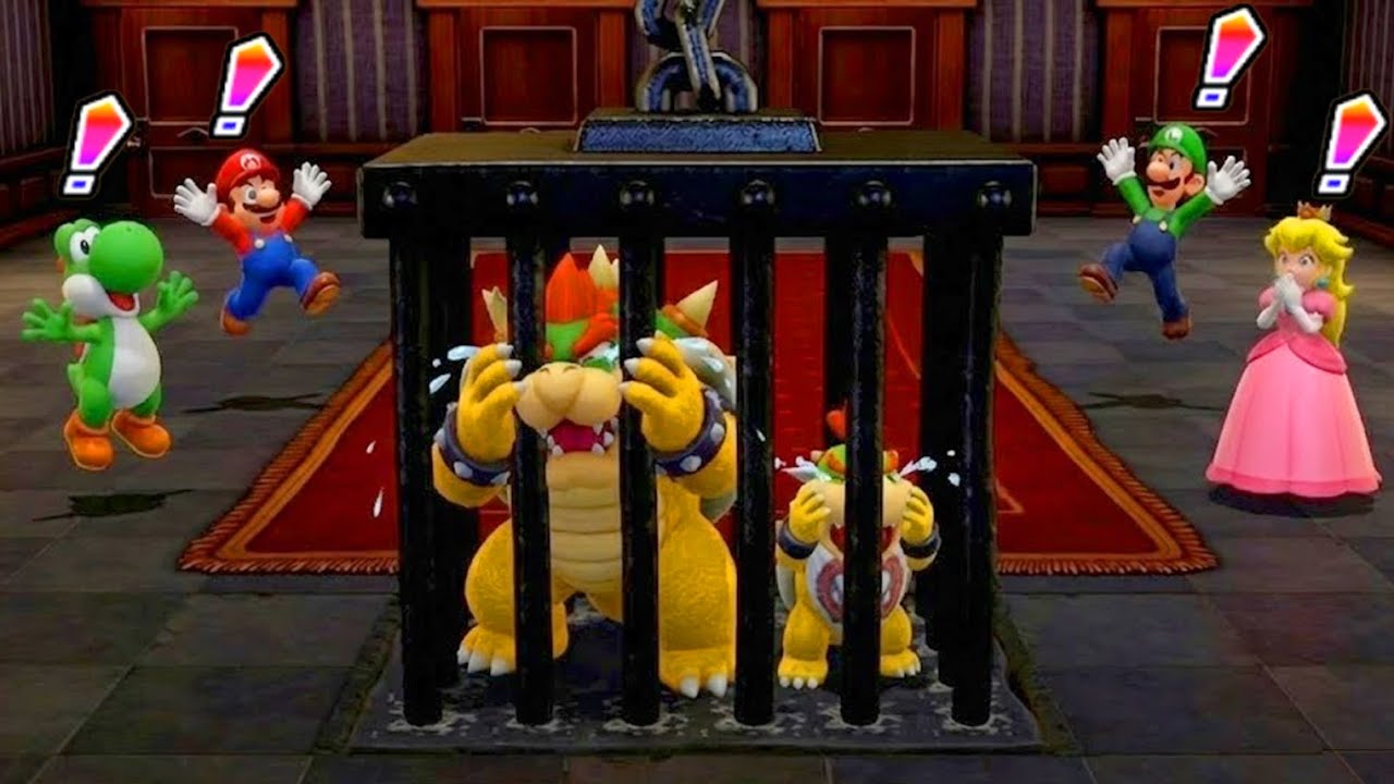 【スーパー マリオパーティ ジャンボリー】面白いミニゲームマリオVsピーチVsルイージVsヨッシー(たつじん難易度)